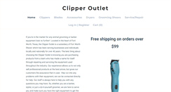 Desktop Screenshot of clipperoutlet.com