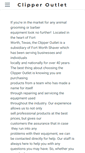 Mobile Screenshot of clipperoutlet.com